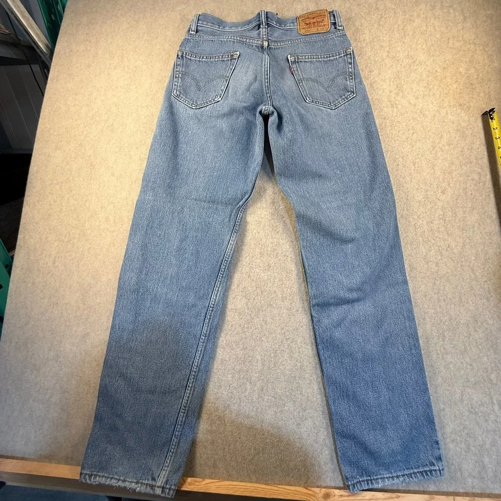 Levis 550 Relaxed Fit Mens Jeans 31x34 Medium Wash Blue Denim Straight Leg Pants